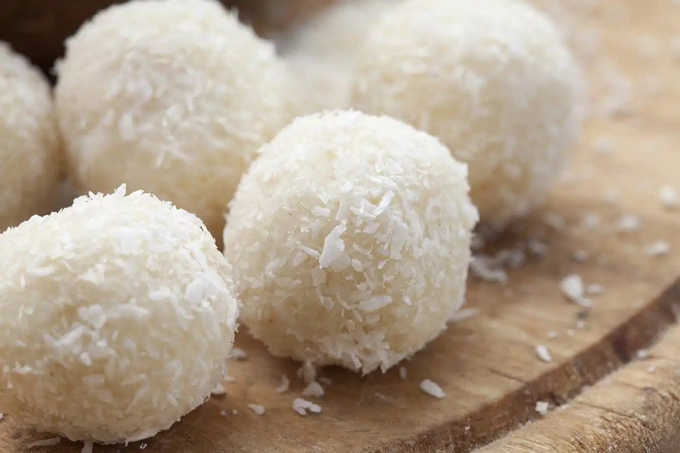 Coconut white chocolate candy